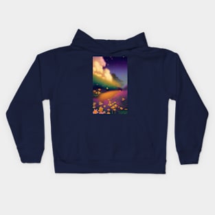 Midnight In Dreamland Kids Hoodie